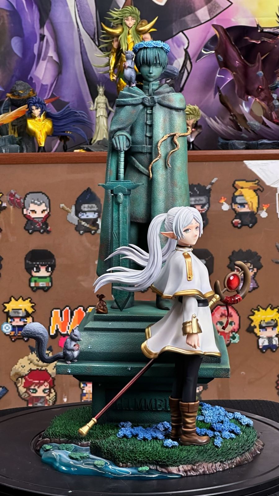 Frieren & Himmel Statue - Frieren: Beyond Journey's End
