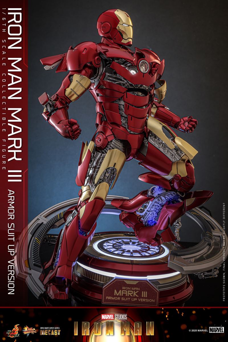 Iron Man Mark III Armor Suit Up Version