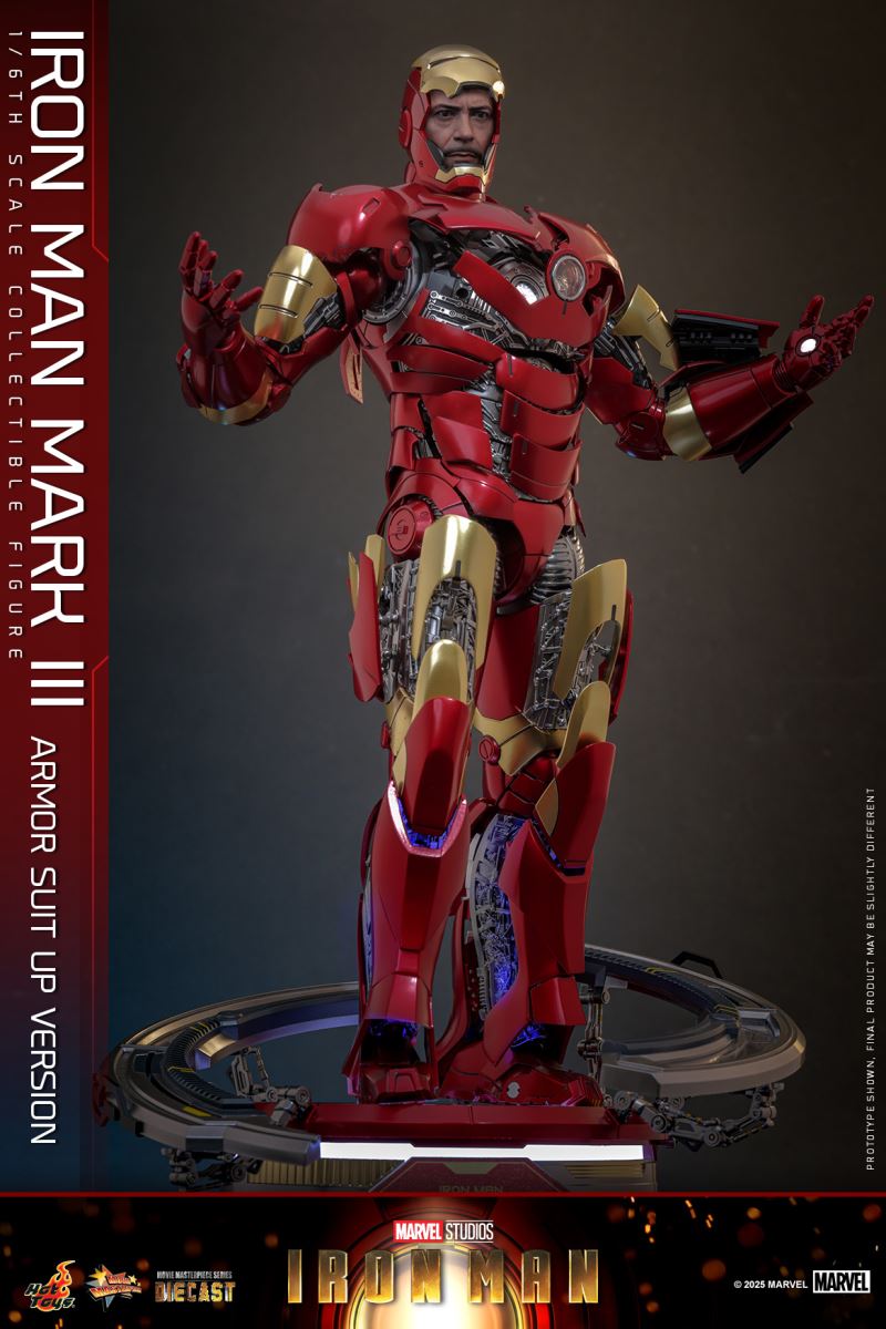 Iron Man Mark III Armor Suit Up Version
