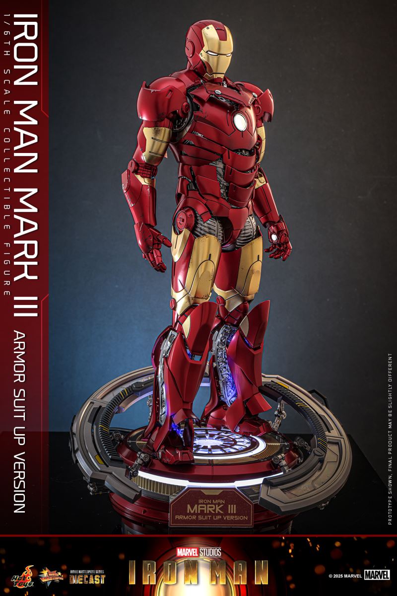 Iron Man Mark III Armor Suit Up Version
