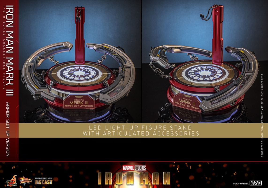 Iron Man Mark III Armor Suit Up Version