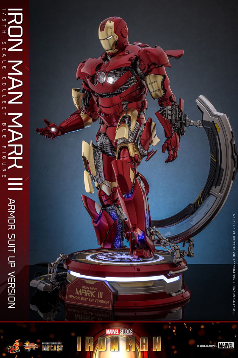 Iron Man Mark III Armor Suit Up Version