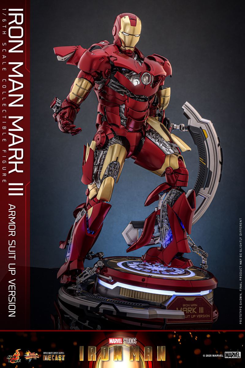 Iron Man Mark III Armor Suit Up Version