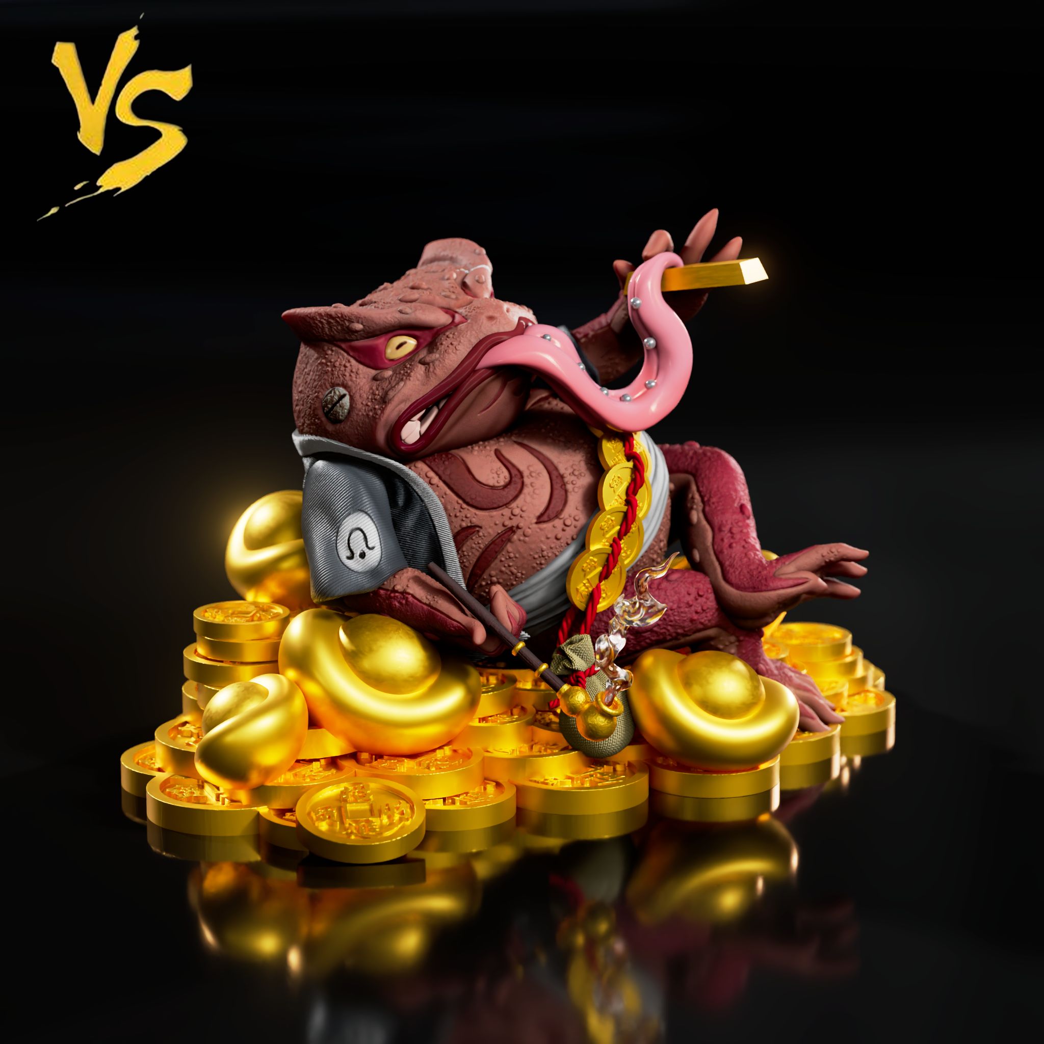 Lucky Gamabunta - Naruto