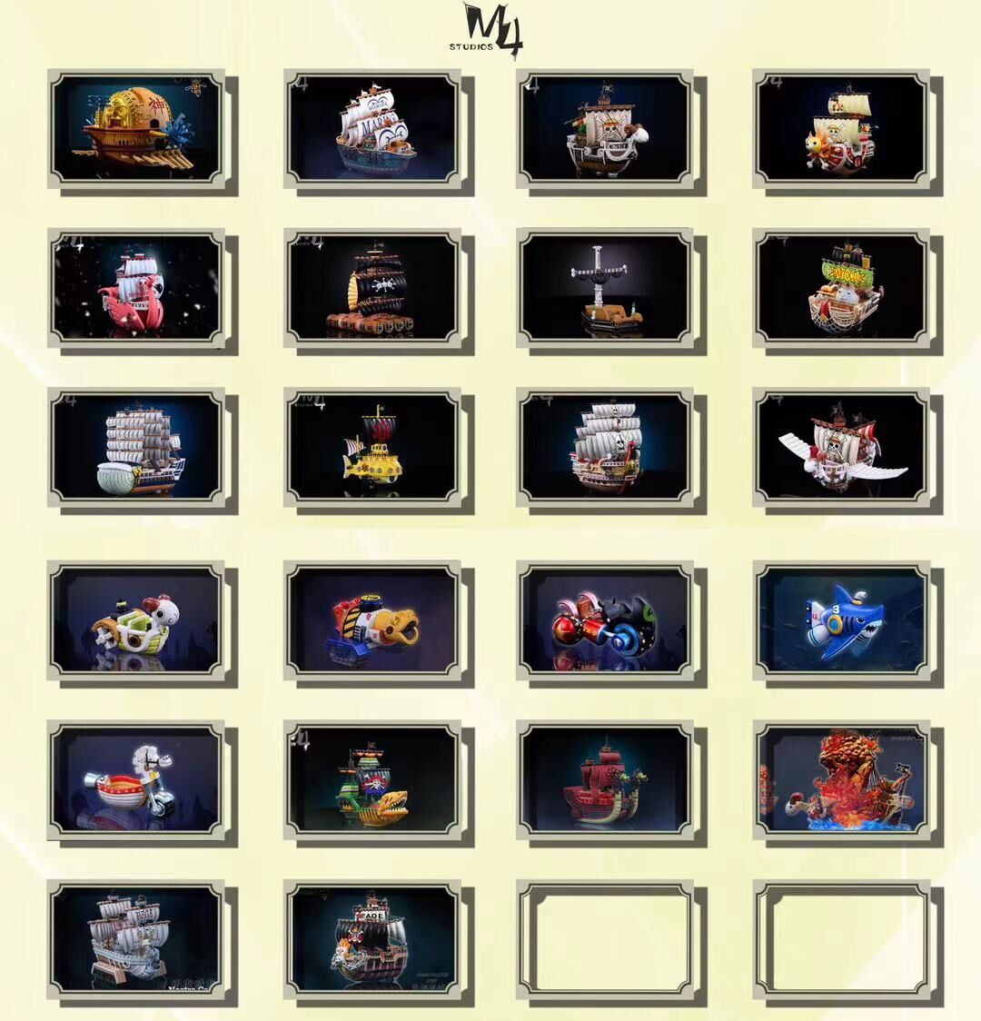 Spade Pirate Ship - One Piece