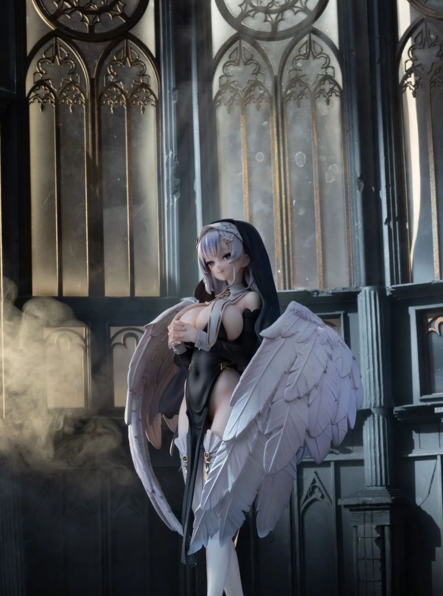 Angel Sister Holy Feather Original Painting: Simao 1/6