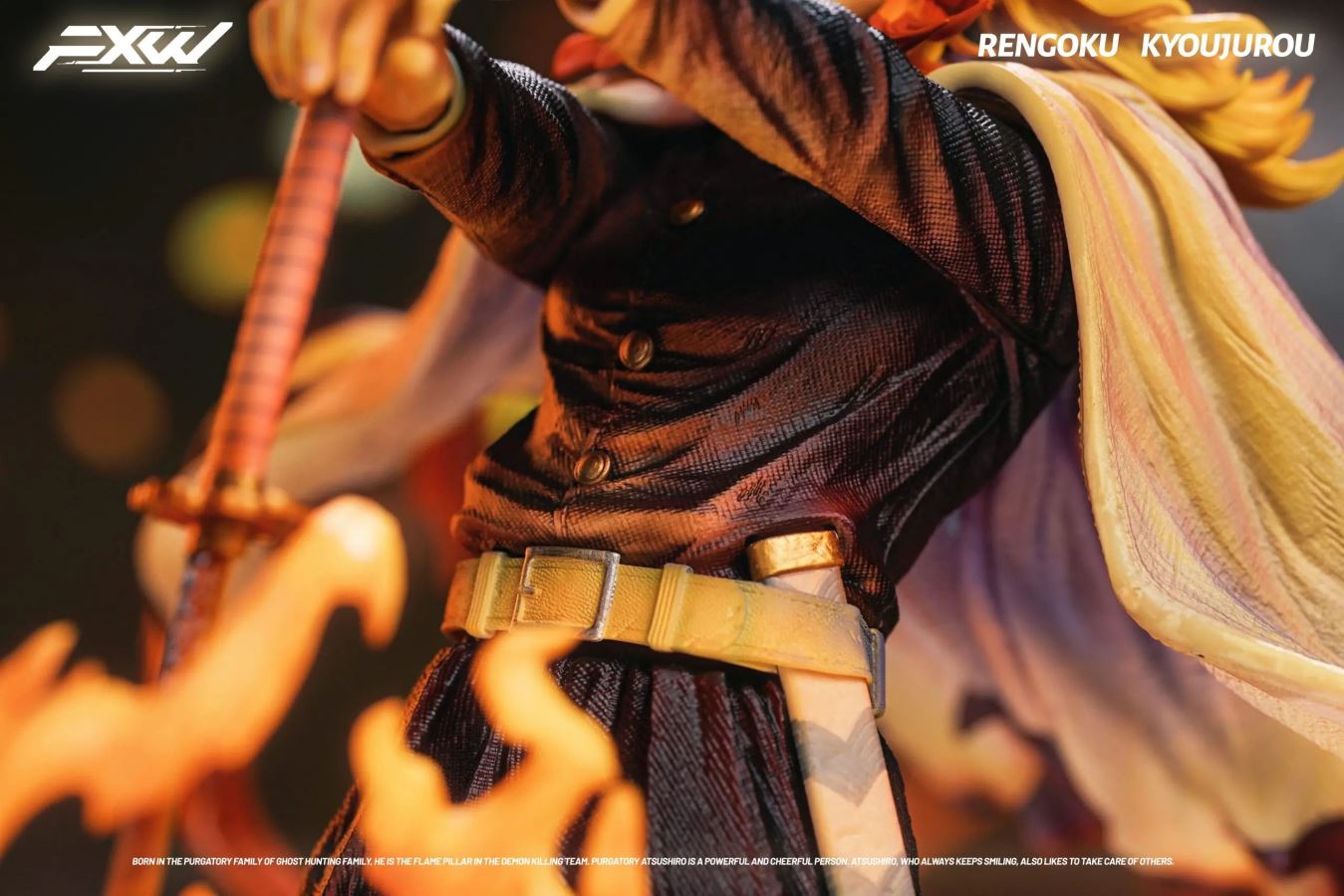 Flame Hashira Kyojuro Rengoku - Demon Slayer