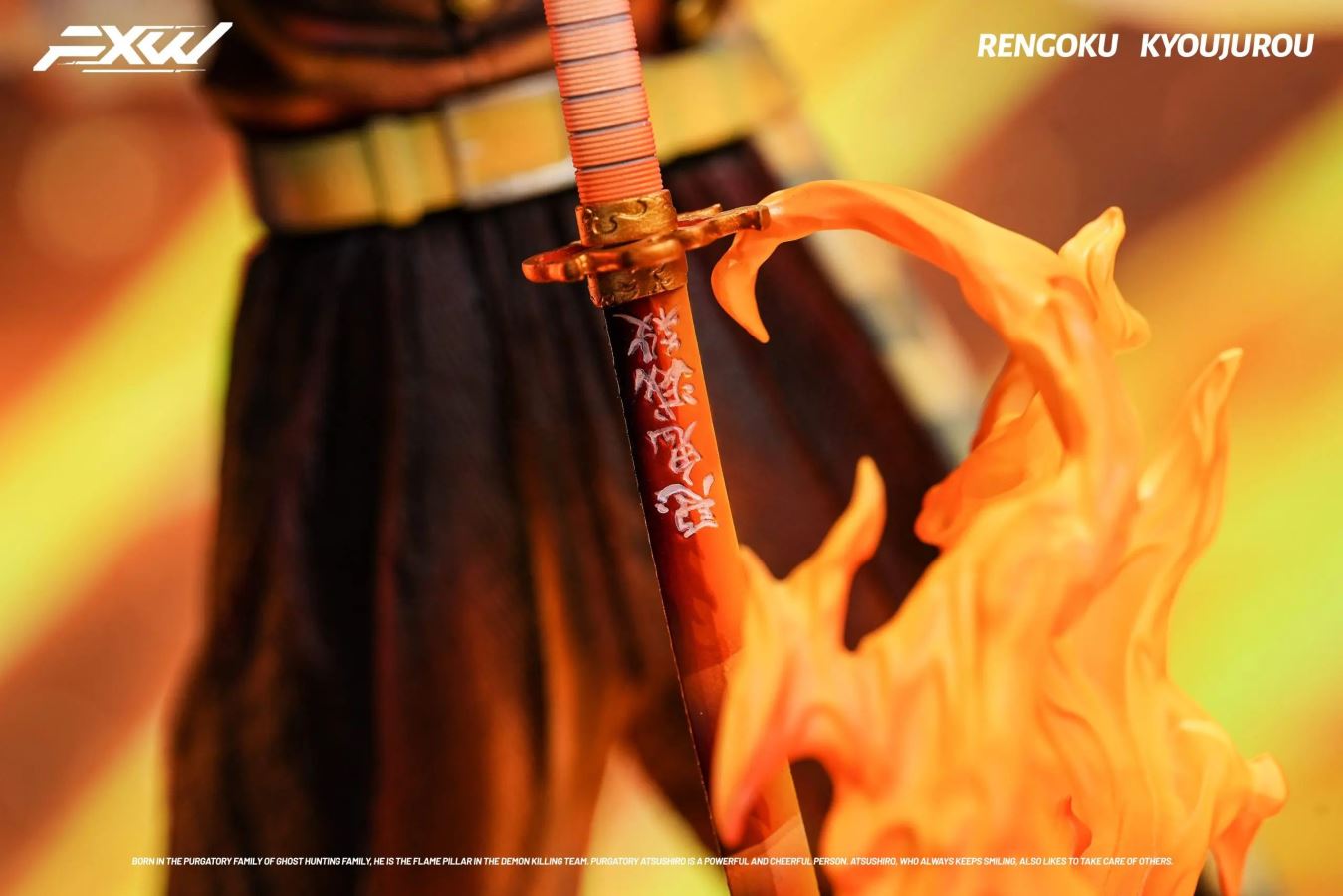 Flame Hashira Kyojuro Rengoku - Demon Slayer