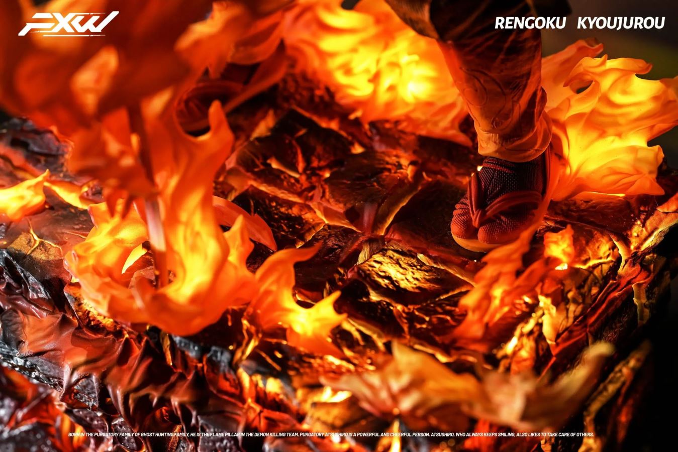 Flame Hashira Kyojuro Rengoku - Demon Slayer