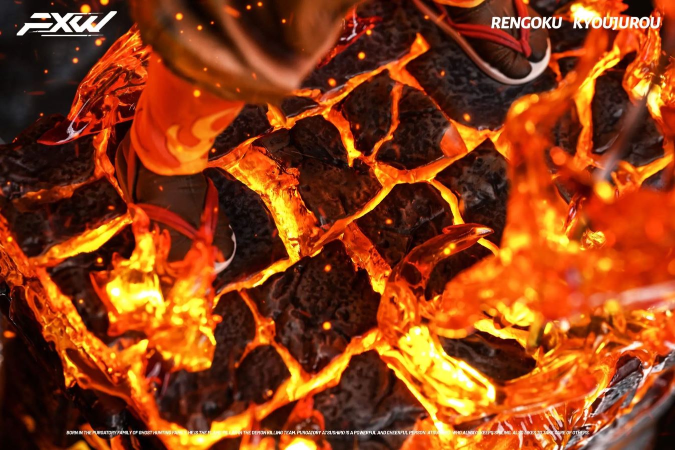 Flame Hashira Kyojuro Rengoku - Demon Slayer