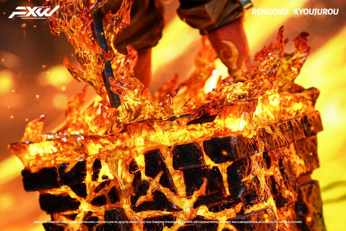 Flame Hashira Kyojuro Rengoku - Demon Slayer
