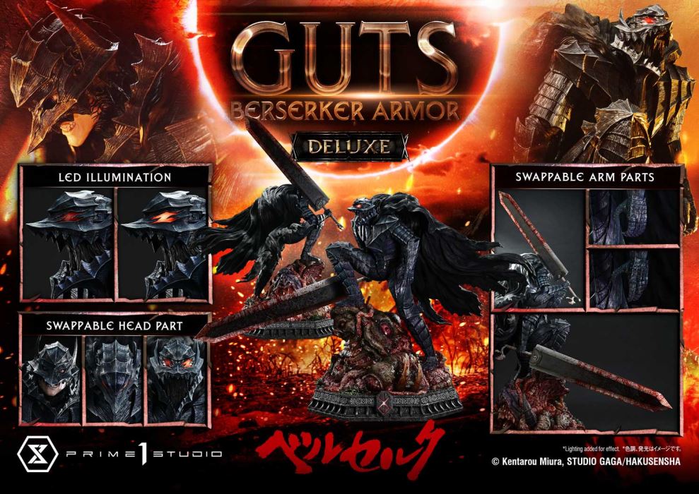 Berserk [Grunbeld vs Guts] Guts Berserker Armor DX Version