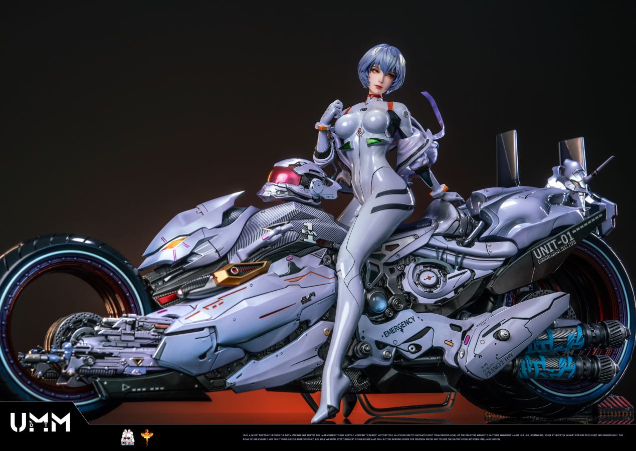Rei Ayanami's Sci-Fi Motorcycle - Evangelion