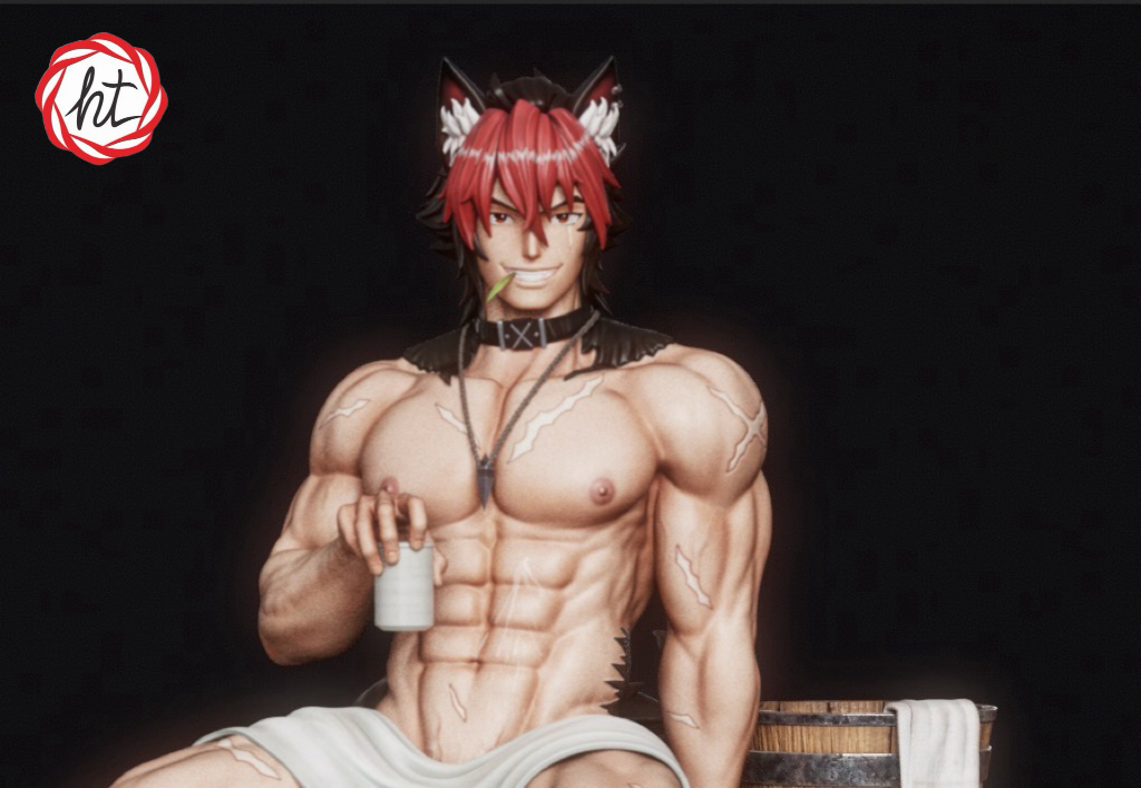 Showering Komano Manato - Zenless Zone Zero