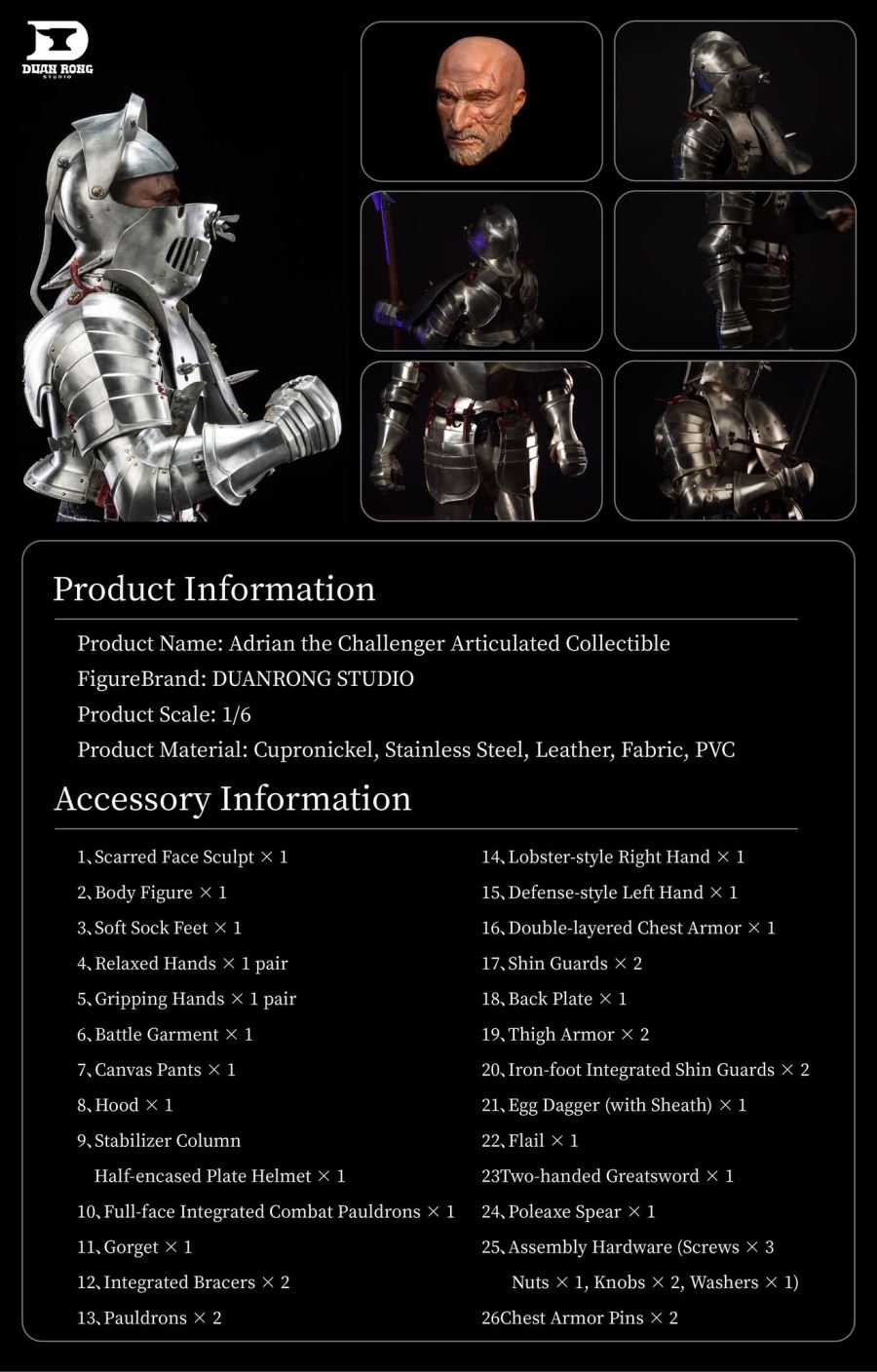 Adrian the Challenger 1/6