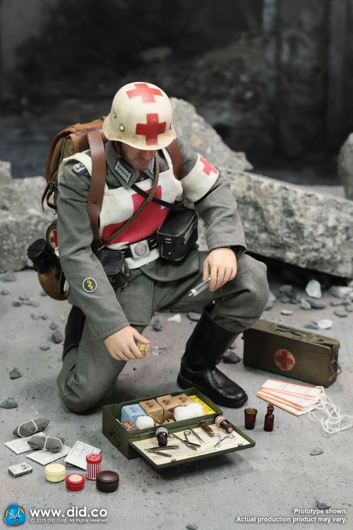 WWII German Wehrmacht Medical Corps 1/6