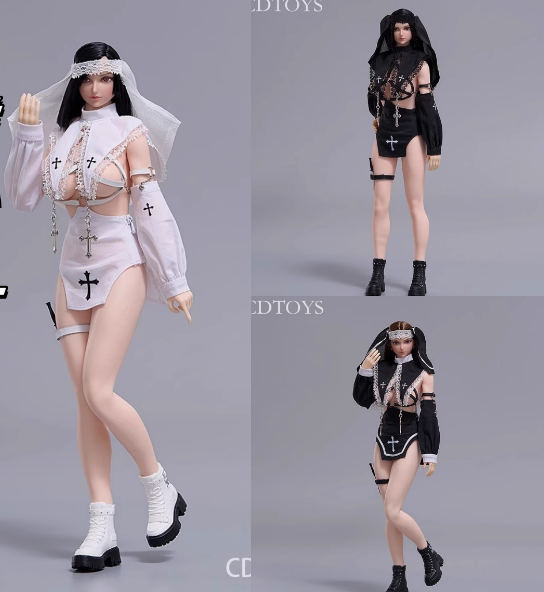 Female Soldier Nurse Cosplay Outfit 1/6