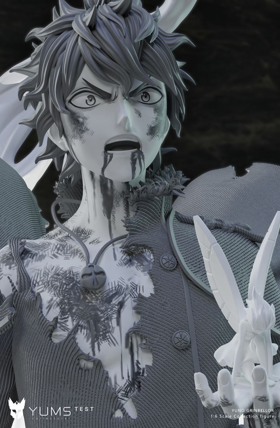 Spade Prince Yuno Awakening Form - Black Clover