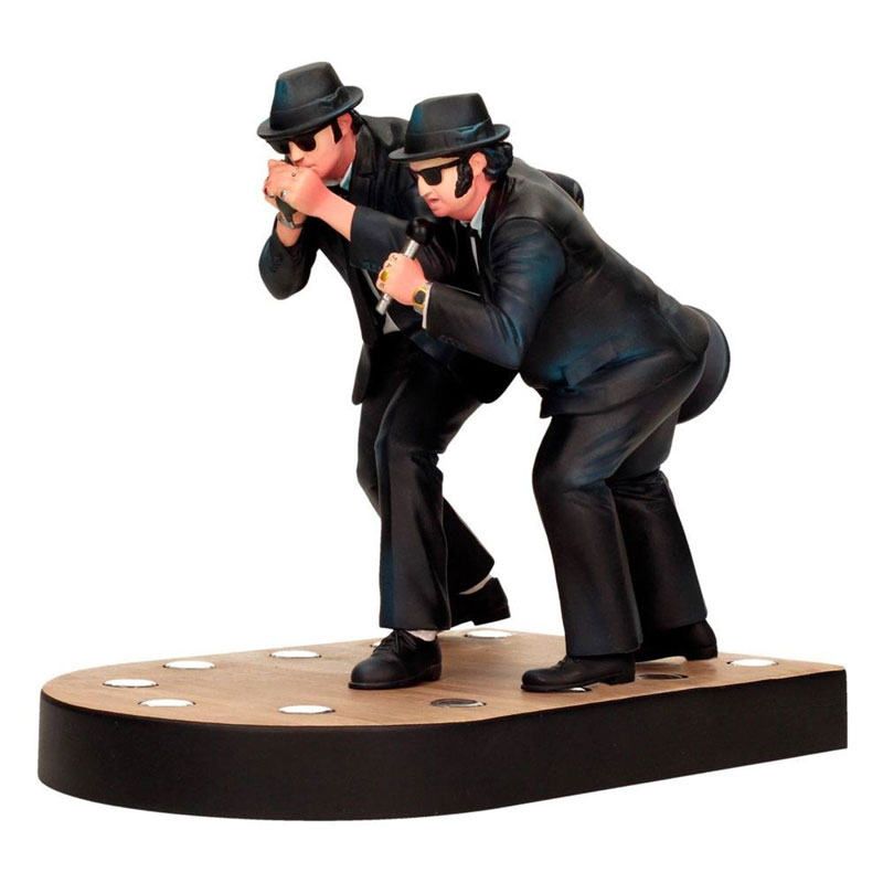 The Blues Brothers/Jake & Elwood (Singing The Blues ver.) 1/10 Statue with Light-Up Stage