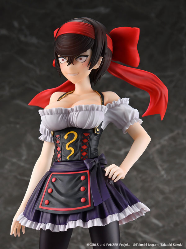 Girls und Panzer Ribbon no Musha Shizuka Tsuruki Dirndl Ver. 1/6