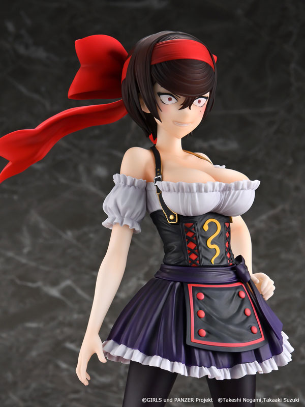 Girls und Panzer Ribbon no Musha Shizuka Tsuruki Dirndl Ver. 1/6
