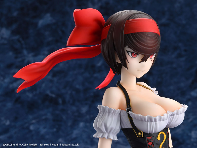 Girls und Panzer Ribbon no Musha Shizuka Tsuruki Dirndl Ver. 1/6