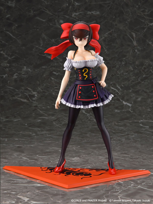 Girls und Panzer Ribbon no Musha Shizuka Tsuruki Dirndl Ver. 1/6