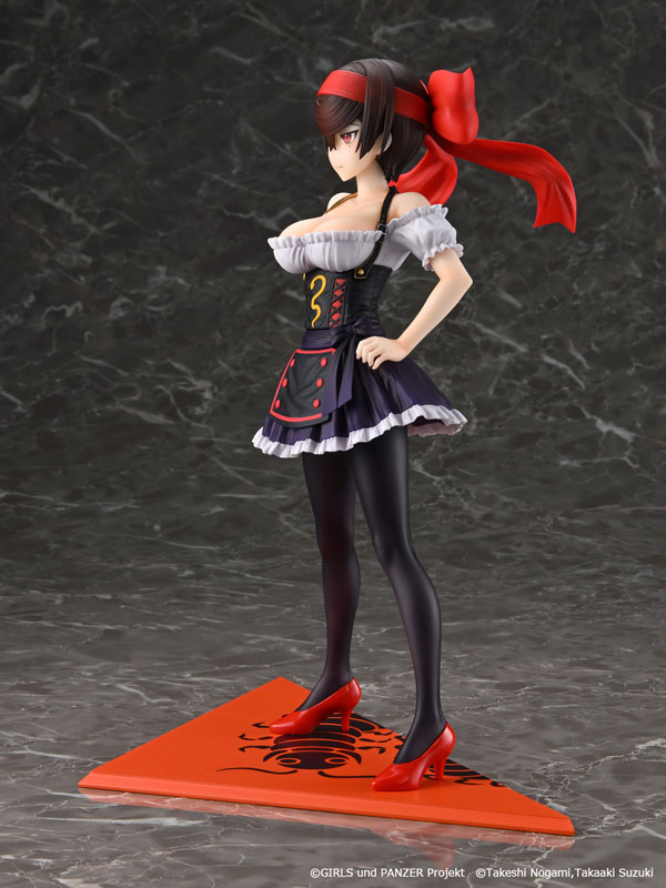 Girls und Panzer Ribbon no Musha Shizuka Tsuruki Dirndl Ver. 1/6