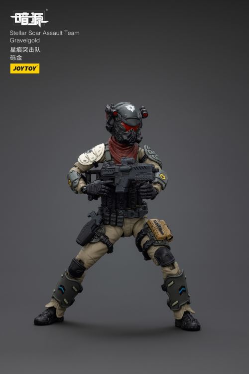 Scar Commando - Gravel Gold/Dark Silicon/Titanium Rock/Fiery Sulfur/Dark Manganese 1/18