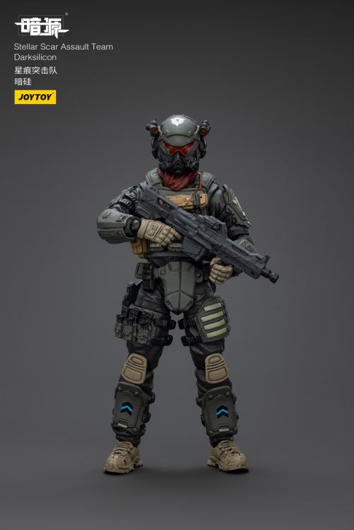 Scar Commando - Gravel Gold/Dark Silicon/Titanium Rock/Fiery Sulfur/Dark Manganese 1/18