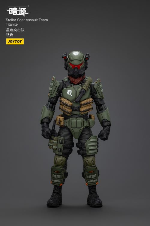 Scar Commando - Gravel Gold/Dark Silicon/Titanium Rock/Fiery Sulfur/Dark Manganese 1/18