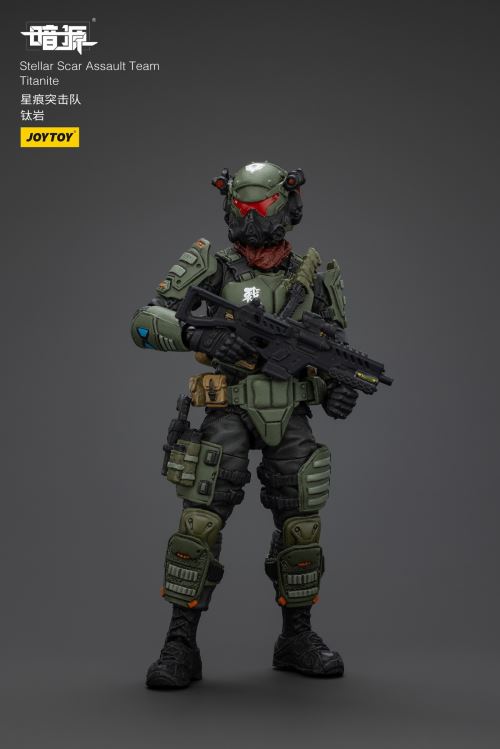 Scar Commando - Gravel Gold/Dark Silicon/Titanium Rock/Fiery Sulfur/Dark Manganese 1/18