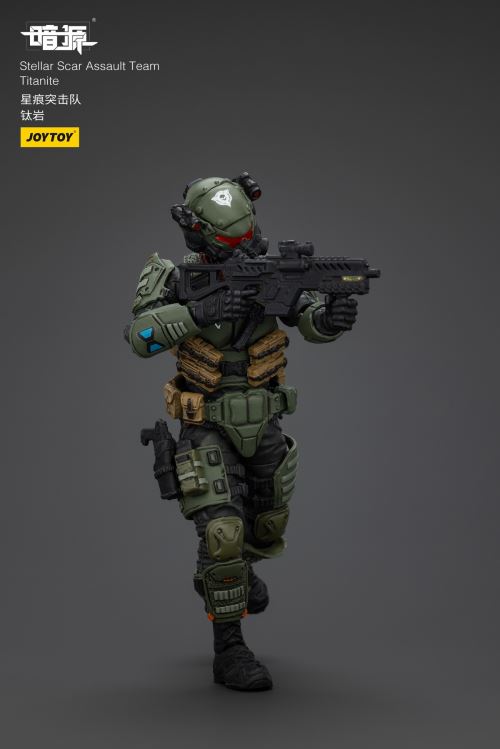 Scar Commando - Gravel Gold/Dark Silicon/Titanium Rock/Fiery Sulfur/Dark Manganese 1/18