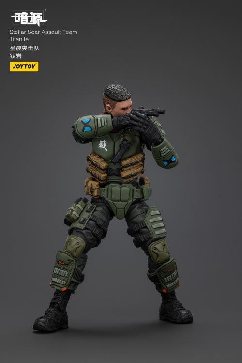 Scar Commando - Gravel Gold/Dark Silicon/Titanium Rock/Fiery Sulfur/Dark Manganese 1/18