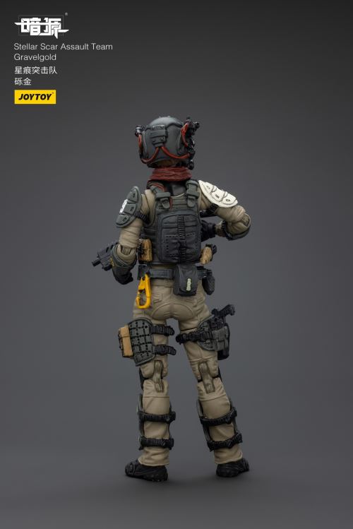 Scar Commando - Gravel Gold/Dark Silicon/Titanium Rock/Fiery Sulfur/Dark Manganese 1/18