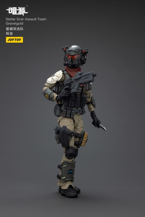 Scar Commando - Gravel Gold/Dark Silicon/Titanium Rock/Fiery Sulfur/Dark Manganese 1/18