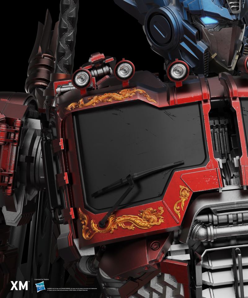 Optimus Prime - Azure Dragon Colour Version (Mythical Beasts Series)