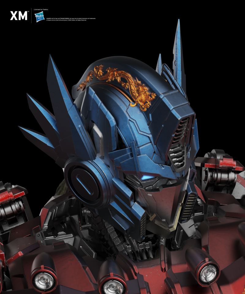Optimus Prime - Azure Dragon Colour Version (Mythical Beasts Series)