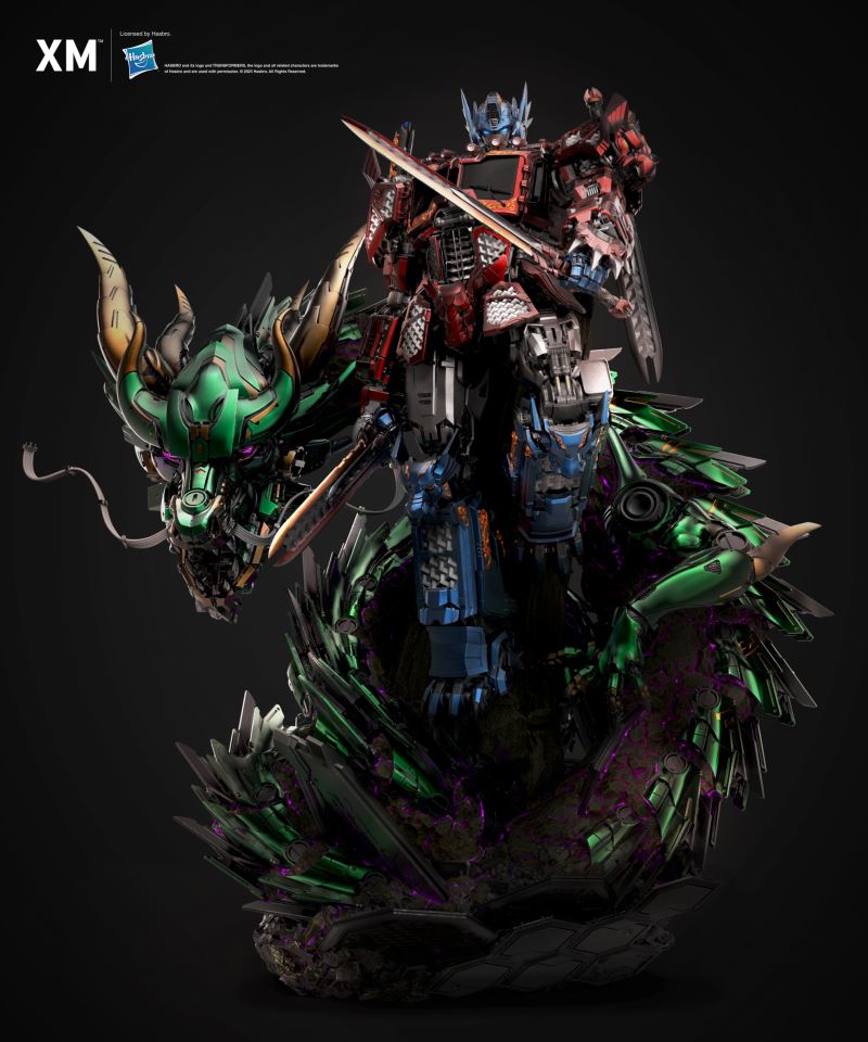 Optimus Prime - Azure Dragon Colour Version (Mythical Beasts Series)