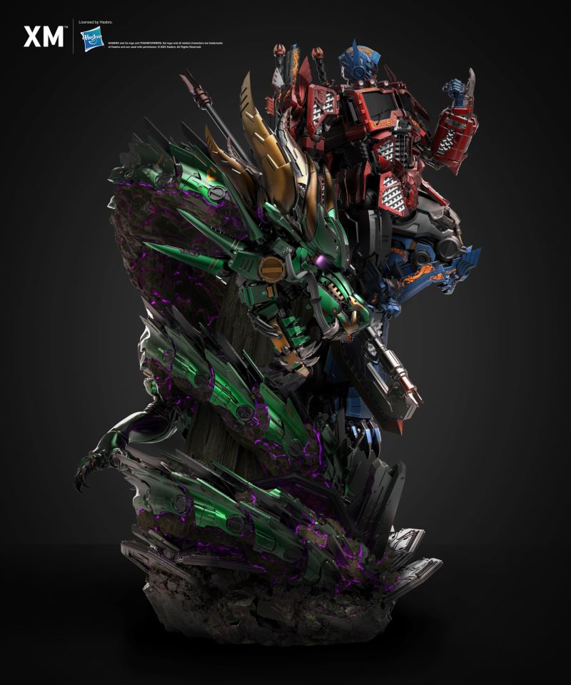 Optimus Prime - Azure Dragon Colour Version (Mythical Beasts Series)