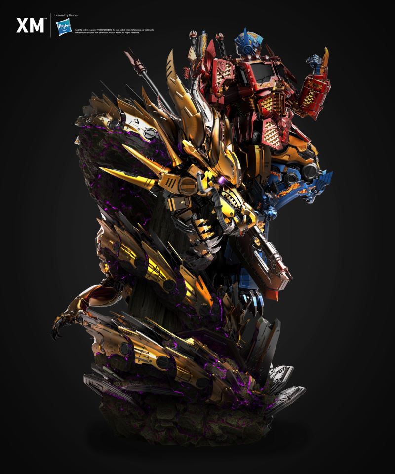 Optimus Prime - Azure Dragon Gold Version (Mythical Beasts Series)