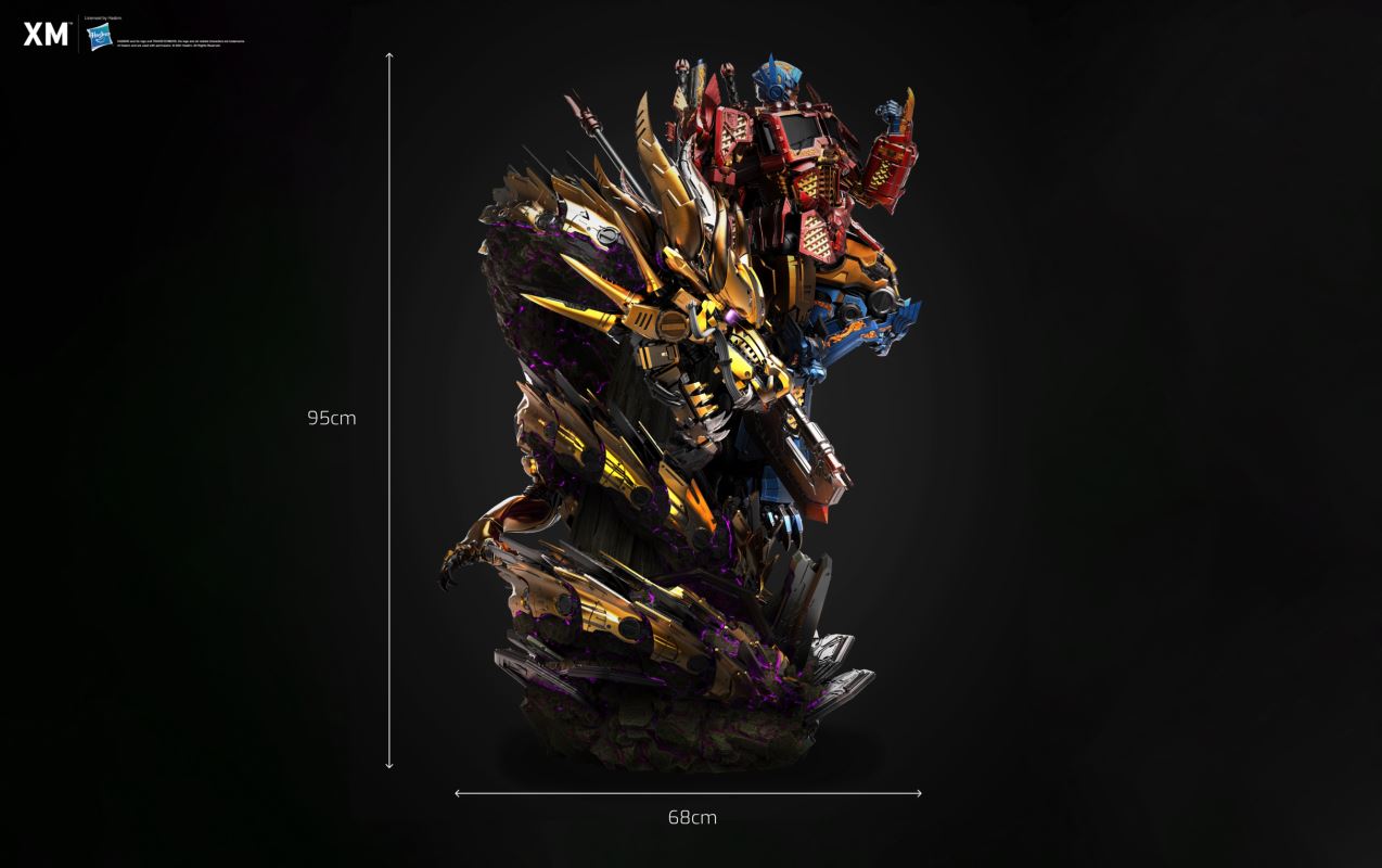 Optimus Prime - Azure Dragon Gold Version (Mythical Beasts Series)