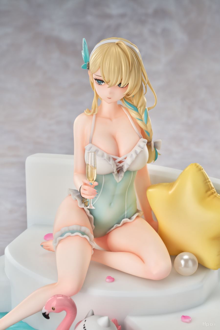 Senkan Shoujo R Lexington (CV-16) Summer of Ingleside Ver. 1/7