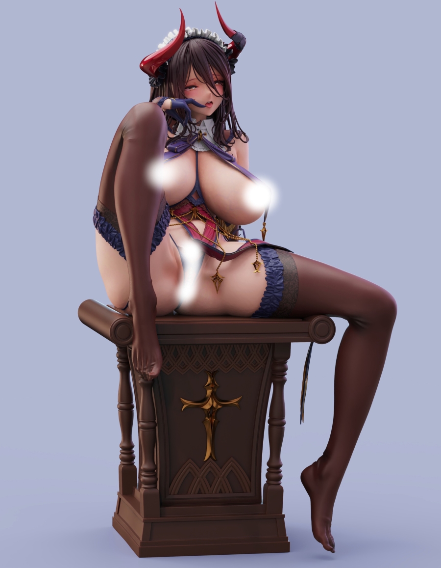 Holy Processing Sister Petrone Succubus Suit Ver. Original Art: Ogre