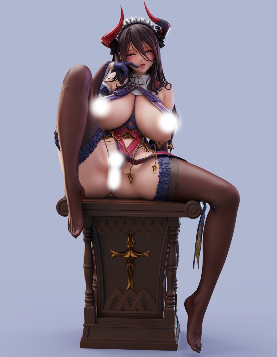 Holy Processing Sister Petrone Succubus Suit Ver. Original Art: Ogre