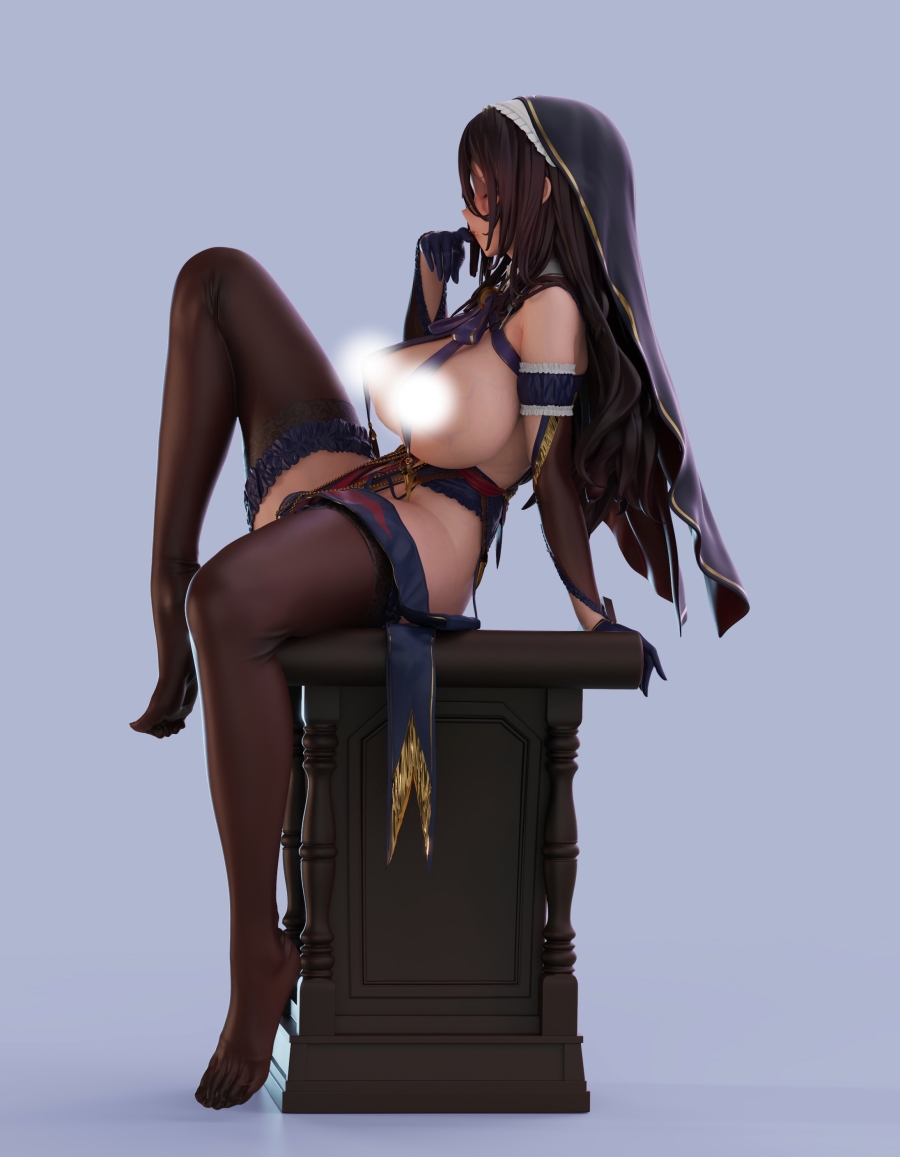 Holy Processing Sister Petrone Succubus Suit Ver. Original Art: Ogre