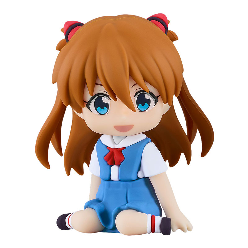 Nendoroid Plus Rebuild of Evangelion Rei Ayanami & Asuka Langley Shikinami Rubber Mascot