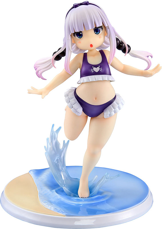 Miss Kobayashi's Dragon Maid Kanna Kamui: Excited to Wear a Swimsuit at Home Ver. (Purple) 1/6