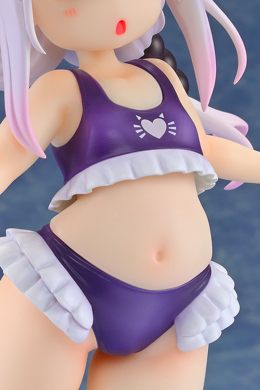 Miss Kobayashi's Dragon Maid Kanna Kamui: Excited to Wear a Swimsuit at Home Ver. (Purple) 1/6
