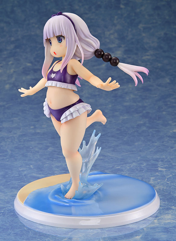 Miss Kobayashi's Dragon Maid Kanna Kamui: Excited to Wear a Swimsuit at Home Ver. (Purple) 1/6
